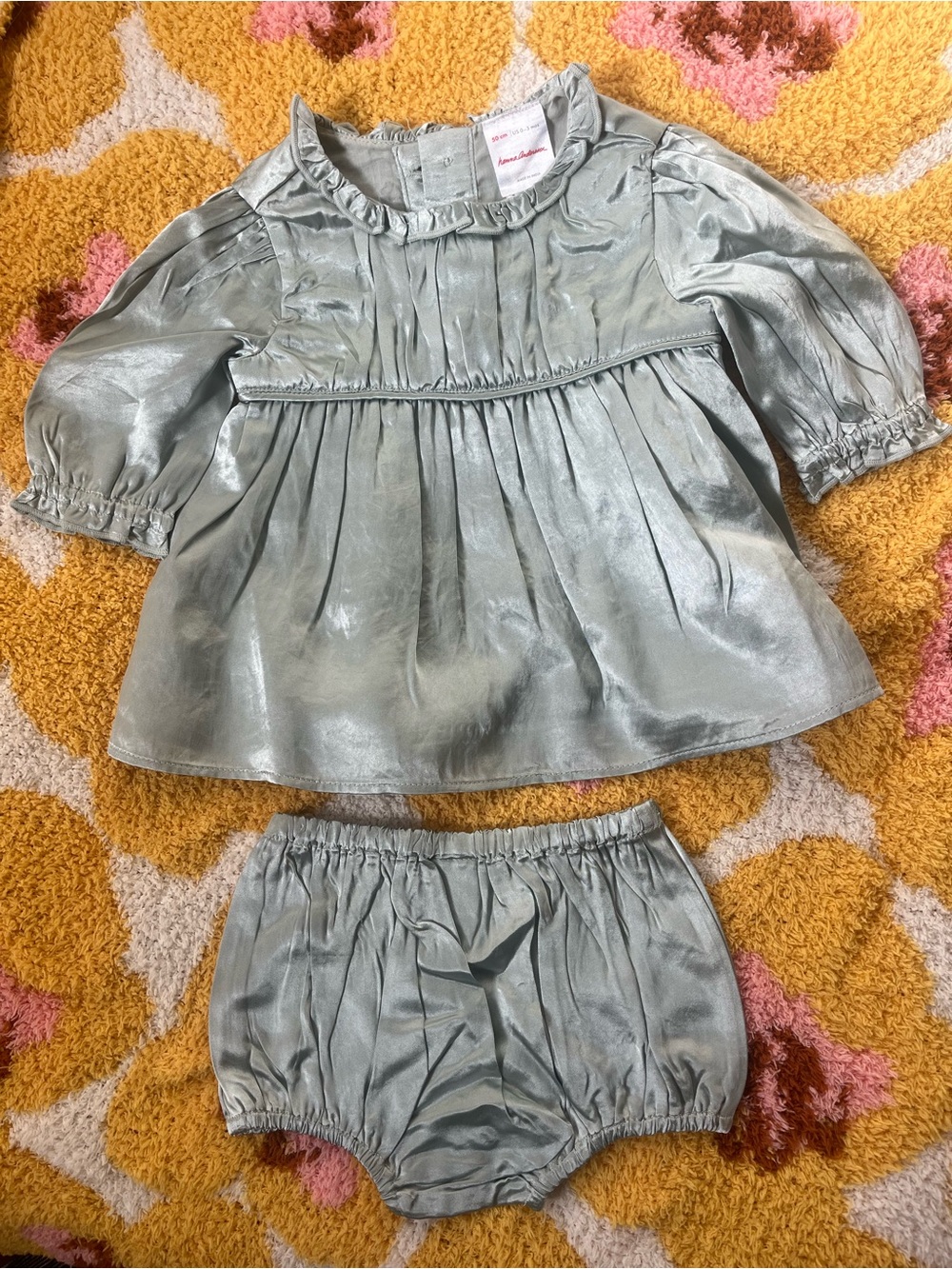 Hanna Andersson Dress & Bloomers Set